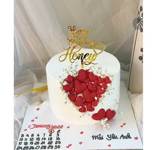 Bánh kem khuyết trái tim